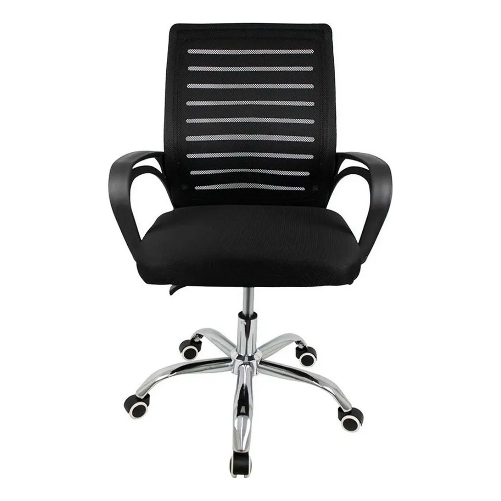 Cadeira Escritório Executivo Ergonômica Tela Mesh Preta