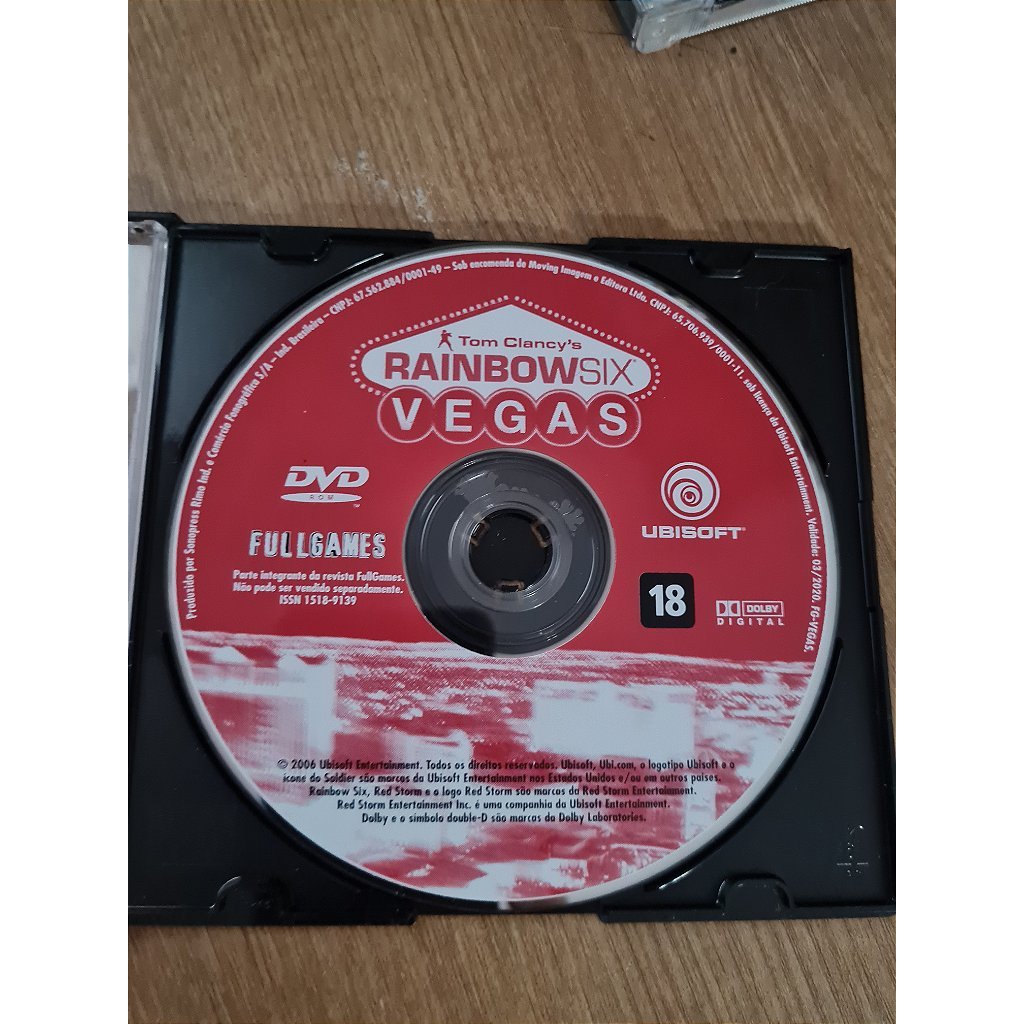 Jogo para PC Tom Clancy’s Rainbow Six: Vegas Original