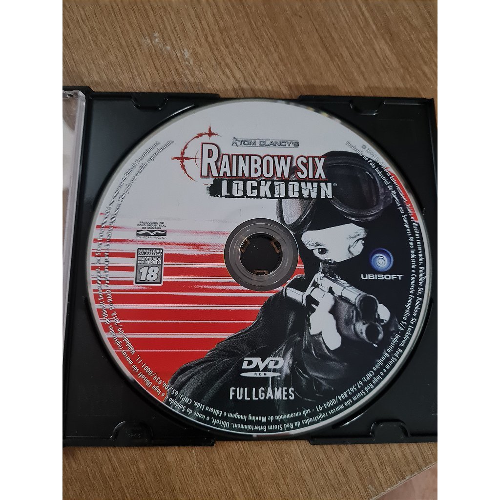 Jogo para PC Tom Clancy’s Rainbow Six: Lockdown Original