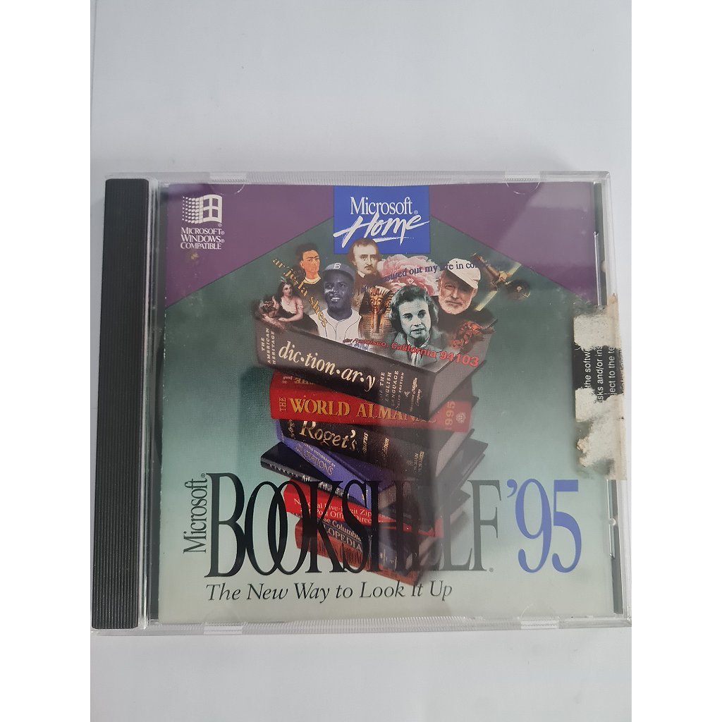 Jogo para PC Microsoft Bookshelf ’95 Original