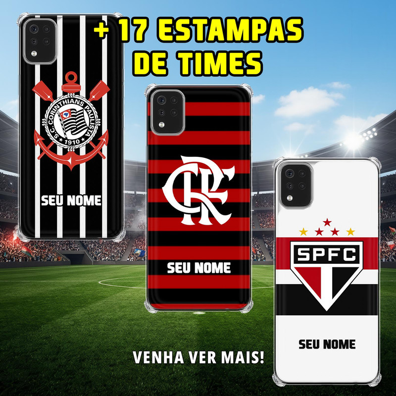 Capa Capinha - LG K52 - Times Futebol Brasil