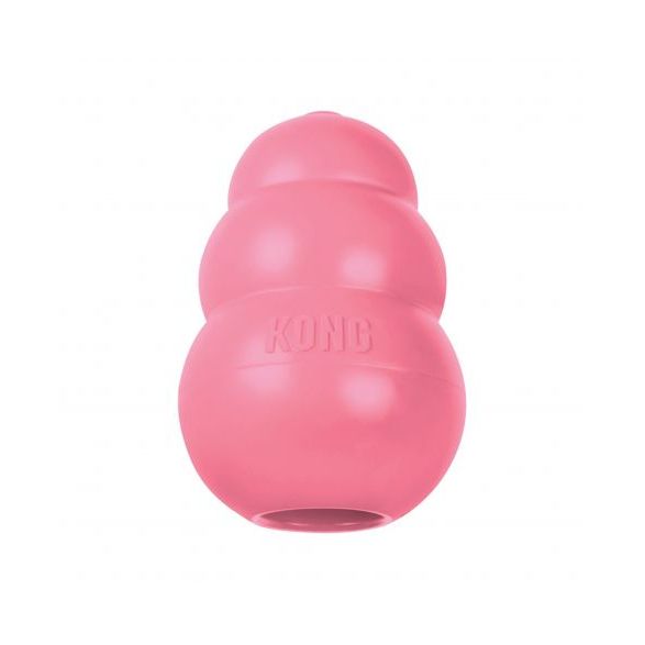 Kong Puppy Rosa Brinquedo Recheável Para Filhotes - M