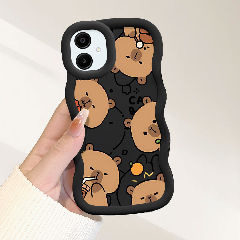 Capinha Desenho Para Samsung Galaxy A06 Capa De Silicone Macia Estilo Simples Macaron Case 0232