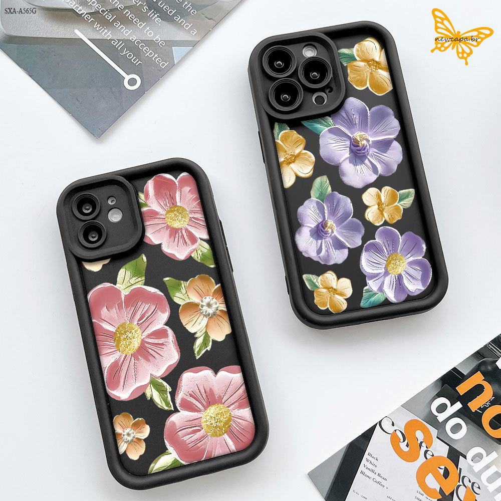 Capinha Capa De Silicone Para Samsung Galaxy A56 A55 A54 A53 A52 A52S A36 A35 A34 A32 4G 5G Protetora Macia Case TYB7417