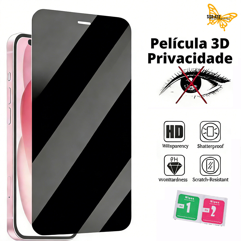 Película De Privacidade Tela Cerâmica Macia Para Samsung Galaxy A15 A14 A16 A17 A13 A12 4G 5G Fosca 9H
