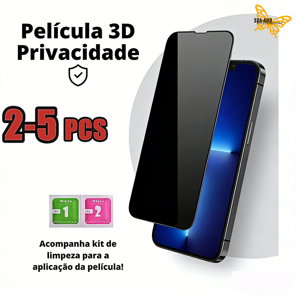 Película Cerâmica Para Samsung Galaxy A07 A06 A05 A03 A05S A04E A04S A03S 4G 5G Protetora Privacidade Tela Macia 3D