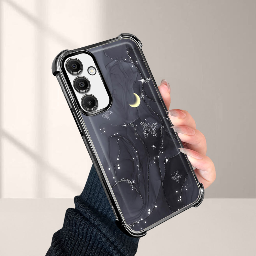 Capinha Capa Anti Impacto Transparente Luxo Para Samsung Galaxy A16 4G 5G Case De Macia Proteção SJ 0918