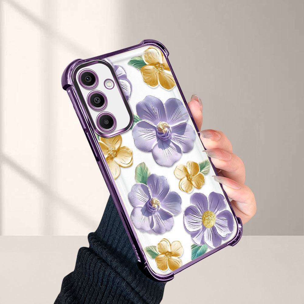 Capinha Para Samsung Galaxy A16 4G 5G Capa Anti Impacto Transparente Macia Proteção Case SJ 0920