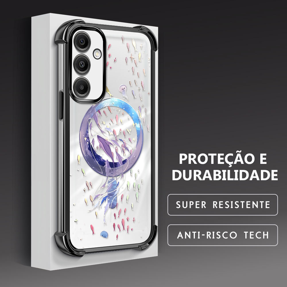 Capinha Para Samsung Galaxy A16 4G 5G Capa Anti Impacto Transparente Macia Proteção Case SJ 0922