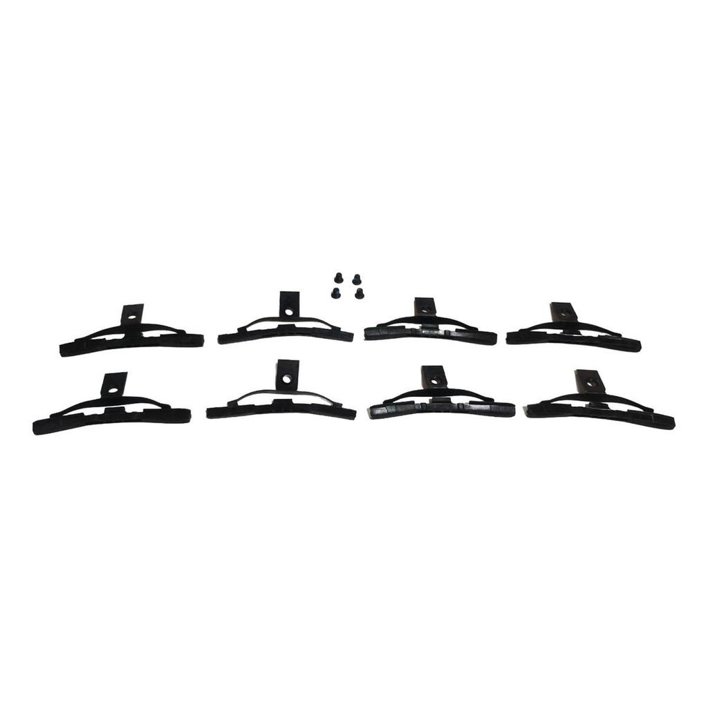 KIT 8 GUIA DESLIZANTE TETO SOLAR GOLF JETTA PASSAT ORIGINAL VW