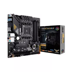Placa Mãe Asus TUF GAMING B550M-PLUS AM4 mATX DDR4 HDMI DisplayPort M.2 USB 3.2 RGB 90MB14A0-C1BAY0