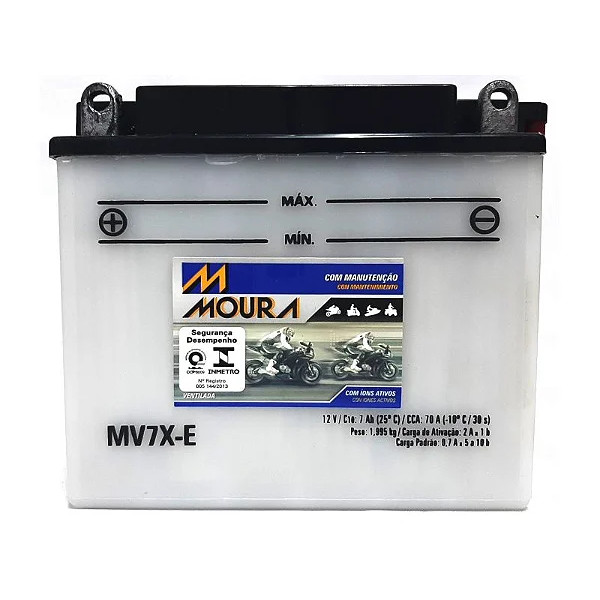 Bateria Moto Xr 200 Cbx 200 Strada Nx 200 Neo At 115 Moura