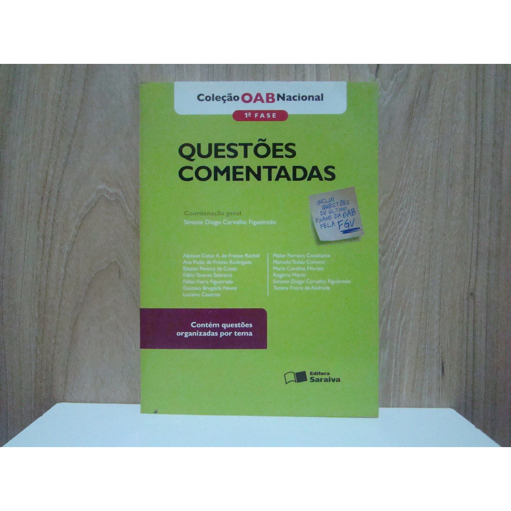 Questões Comentadas - Coleção OAB Nacional - 1ª Fase