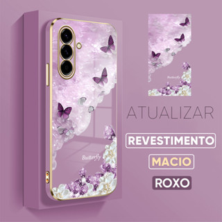 Capinha Capa Para Samsung Galaxy A56 A36 5G Feminina Fofa Silicone De Celular Case DD2135 em Oferta na Shopee