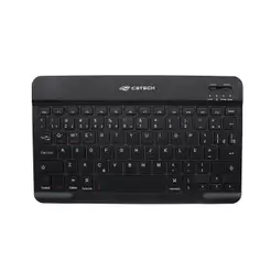 Teclado Mini C3Tech K-BT40BK Bluetooth Até 10m Preto