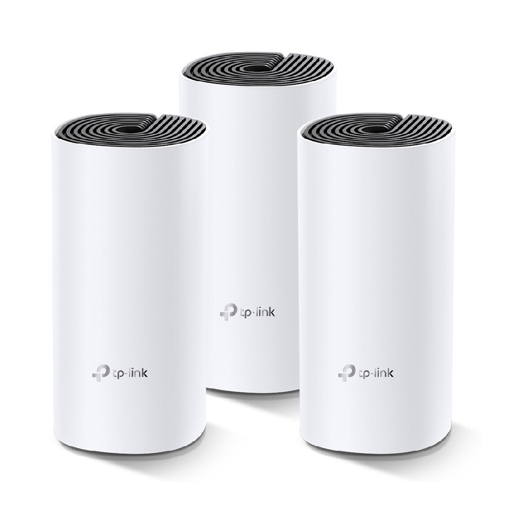 Kit C/3 Roteador TP-Link DECO M4 Archer AC1200 Gigabit Dual Band 2.4/5 GHz - DECO M4 C/3 PPB