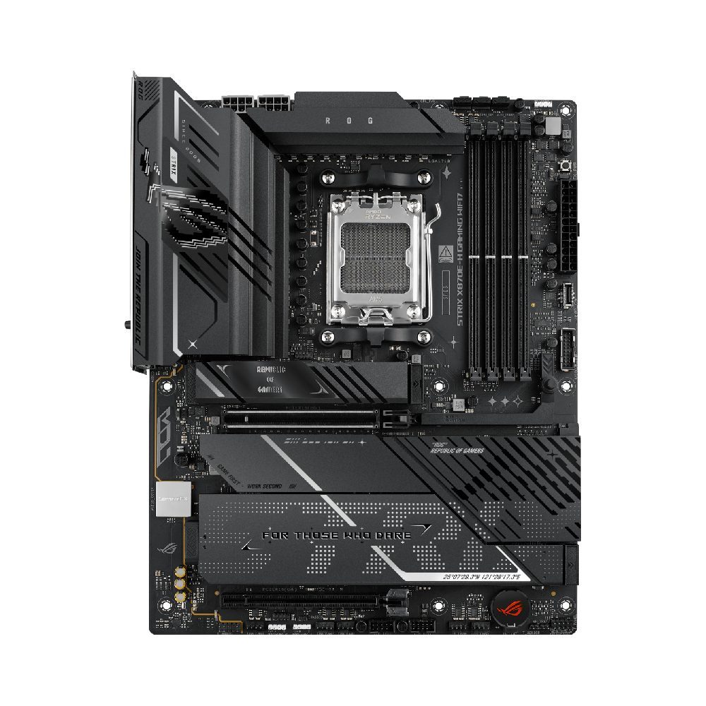 Placa Mãe Asus ROG STRIX X870E-H GAMING WIFI7 AM5 4xDDR5 AMD X870E ATX