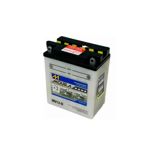 Bateria Moura P/ Moto 12ah 12v Yamaha Xt 600 Z Tenere