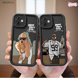 Capinha Capa Para Xiaomi Poco X7 X6 X5 X3 Pro NFC GT 4G 5G Criativa time Silicone Anti-impacto Macia Case TY 7144 em Oferta na Shopee