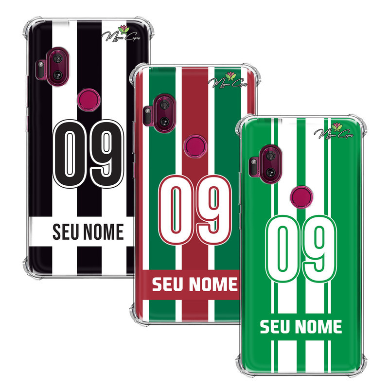 Capa Capinha - Motorola Moto One Hyper - Camisas de Times Nacionais Personalizada