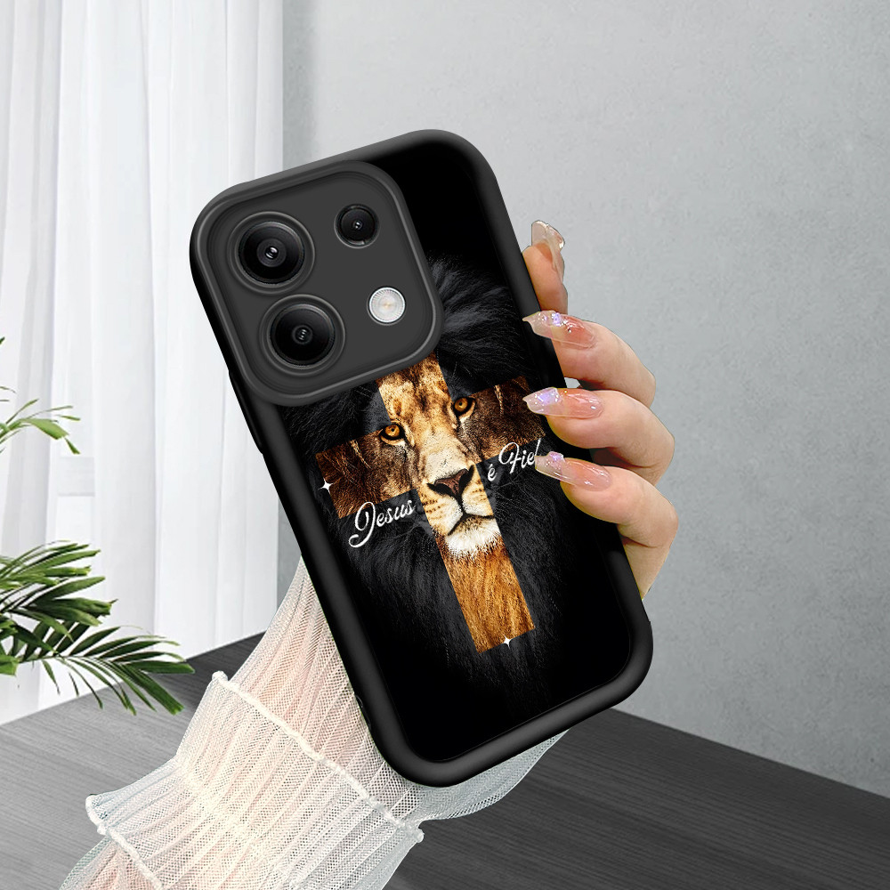 Capinha Estilo Minimalista Para Xiaomi Redmi Note 13 5G Capa de Celular TY7117