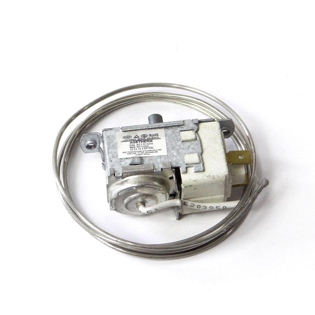 Termostato Universal Freezer Geladeira RC15000 Bulbo Longo