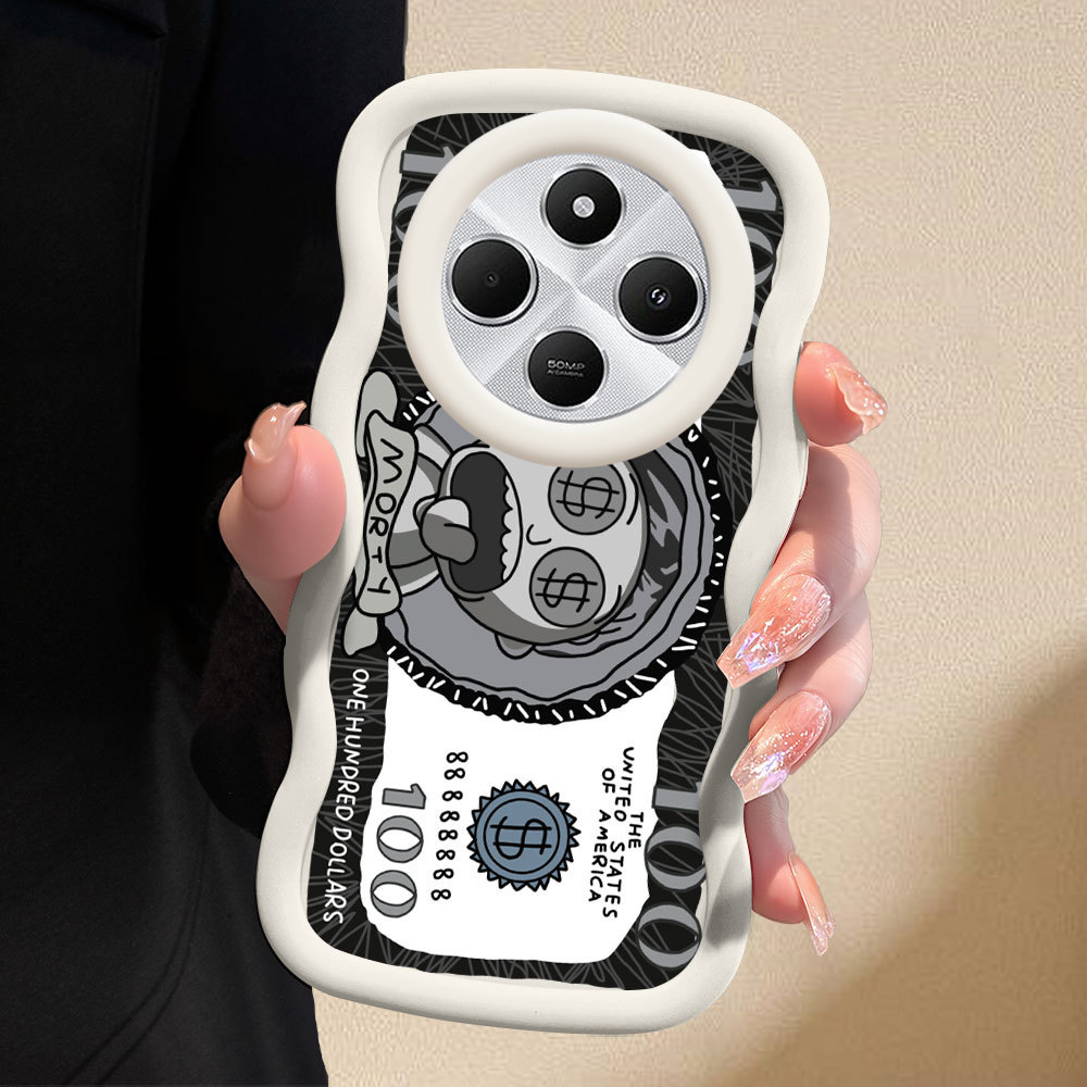 Capinha Macia Capa Para Xiaomi Redmi 14C A4 A3 Pro 4G 5G Caso De Celular Proteto