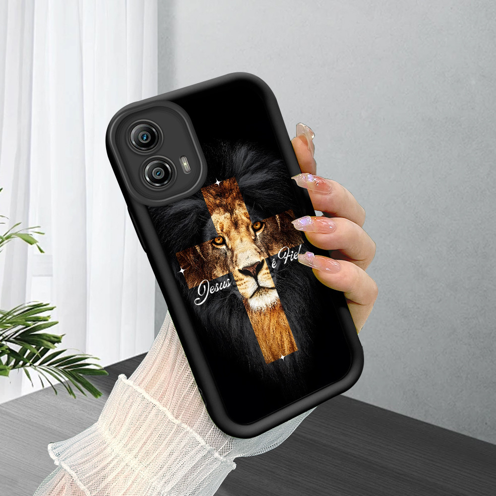 Capinha Estilo Minimalista Para Motorola Moto G53 5G Capa de Celular TY7117