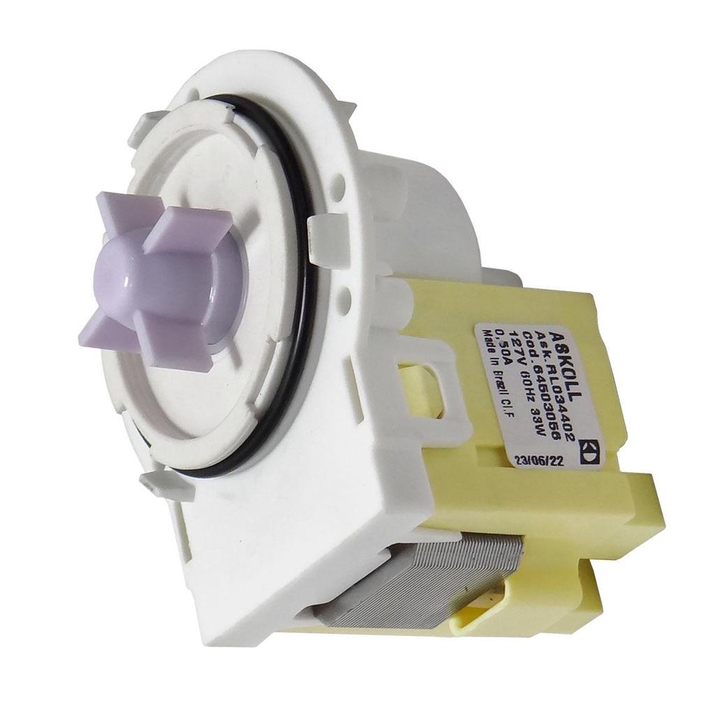 Eletrobomba Drenagem Askoll 127v 110v S/ Carcaça Electrolux