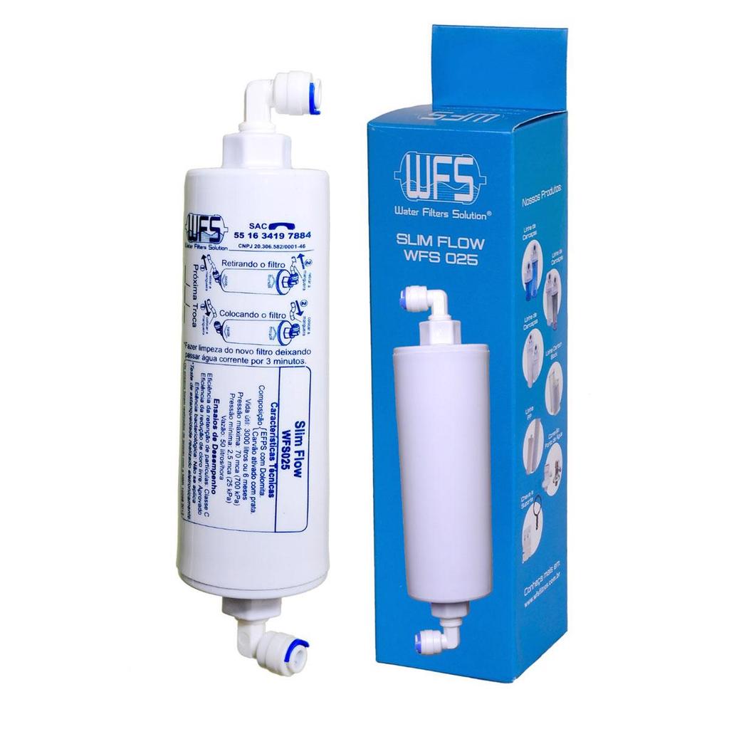 Refil Filtro Hoken HK1000 WFS 025 Dolomita Carvão Ativado
