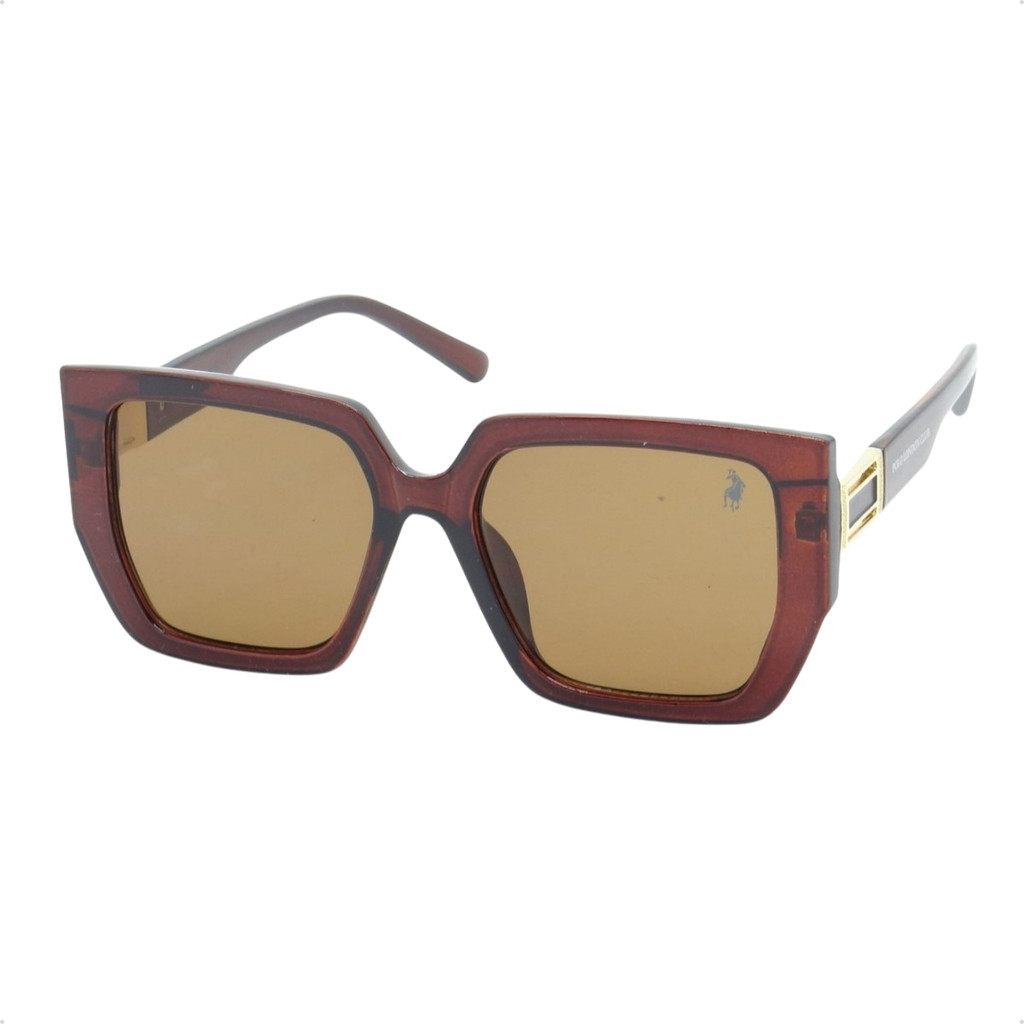 Óculos Sol Polo London Club Oversized Quadrado Grande 60mm