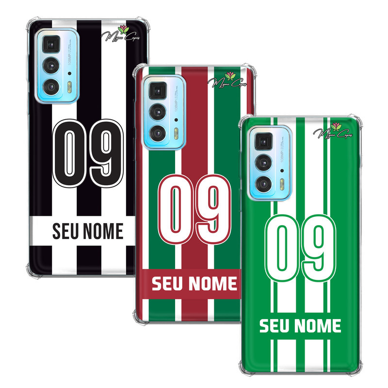 Capa Capinha - Motorola Moto Edge 20 Pro - Camisas de Times Nacionais Personalizada