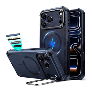 Capa ESR para iPhone 17 Pro Max MagSafe Suporte Câmera Azul em Oferta na Shopee