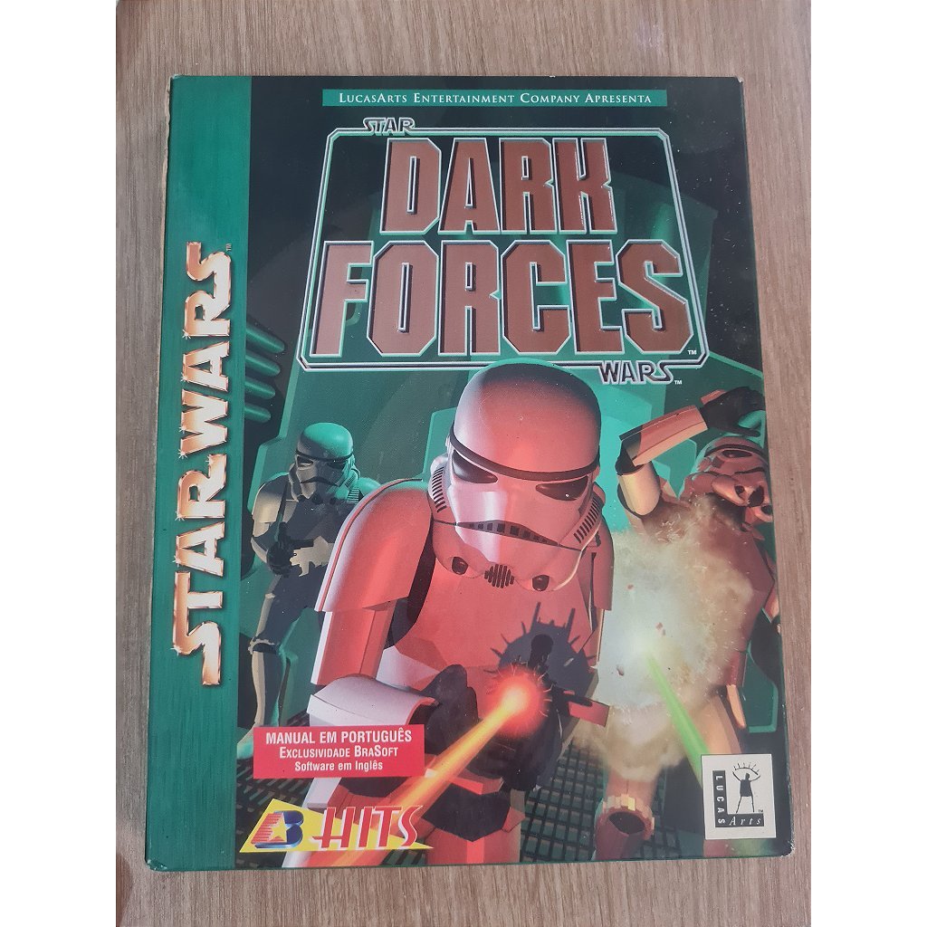 Jogo PC Star Wars: Dark Forces Box Manual Original