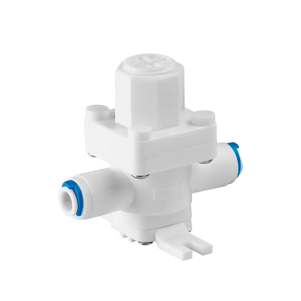 Regulador de Pressão Água Engate Rápido 1/4 Válvula Constante Purificador Plástico Resistente Protege Sistema