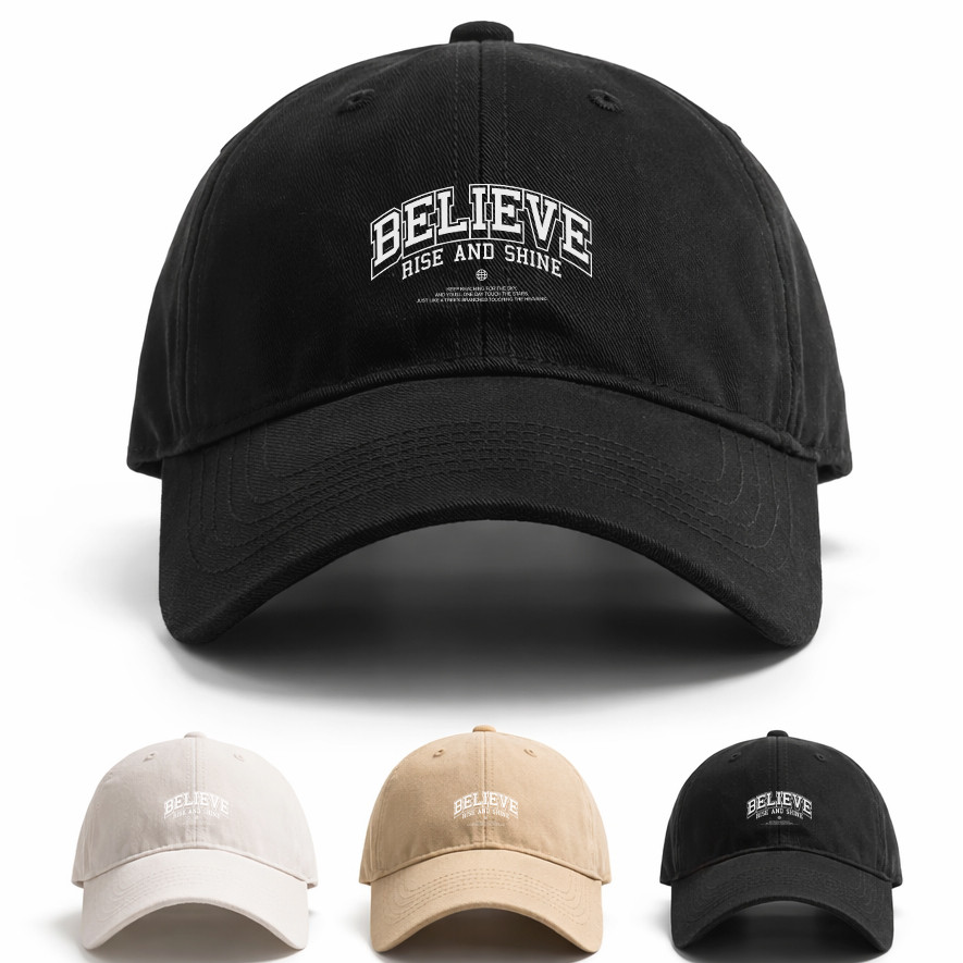 Boné Baseball Believe Rise And Shine College Varsity Style