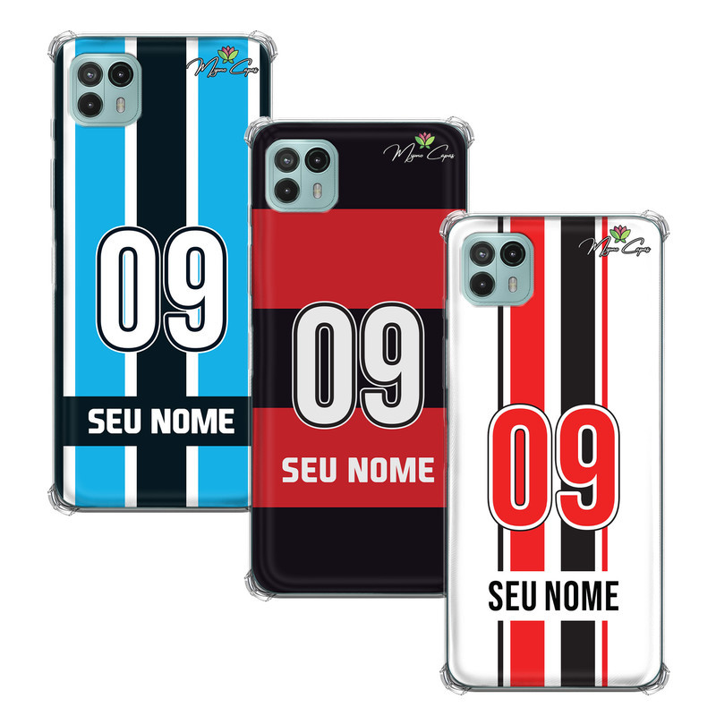 Capa Capinha - Motorola Moto G50 5G - Times do Coração Nacionais Personalizada