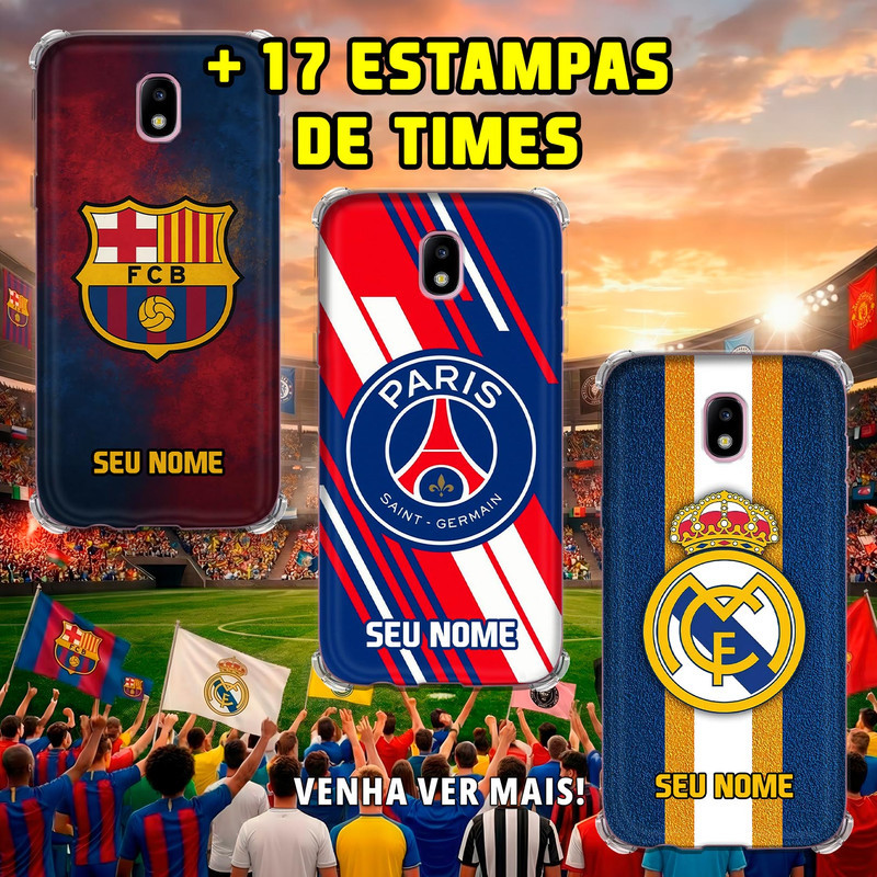 Capa Capinha para Samsung Galaxy J5 - Times Futebol Internacional