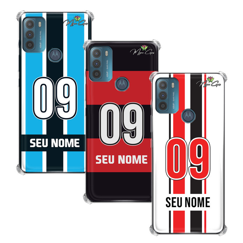 Capa Capinha - Motorola Moto G50 4G - Times do Coração Nacionais Personalizada