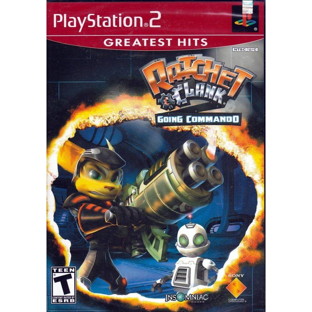 Jogo Ratchet & Clank Going Commando  Ps2