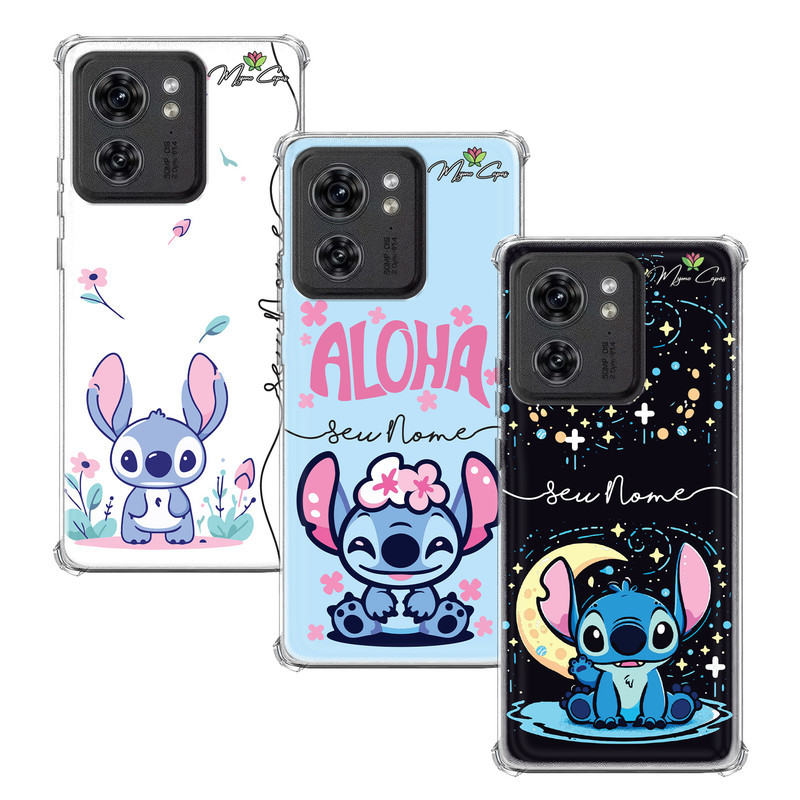 Capa Capinha - Motorola Moto Edge 40 - Stitch Personalizada