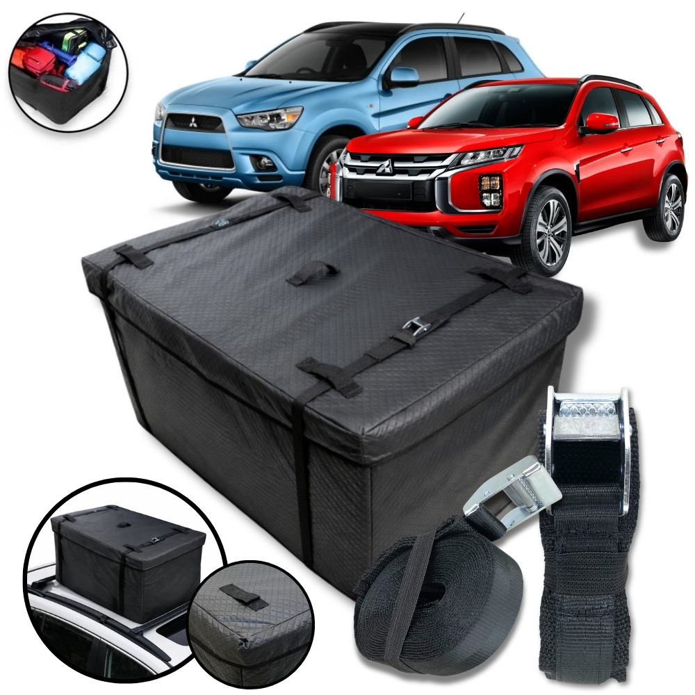 Bolsa Maleiro Teto Impermeável 370L + Cinta Premium ASX