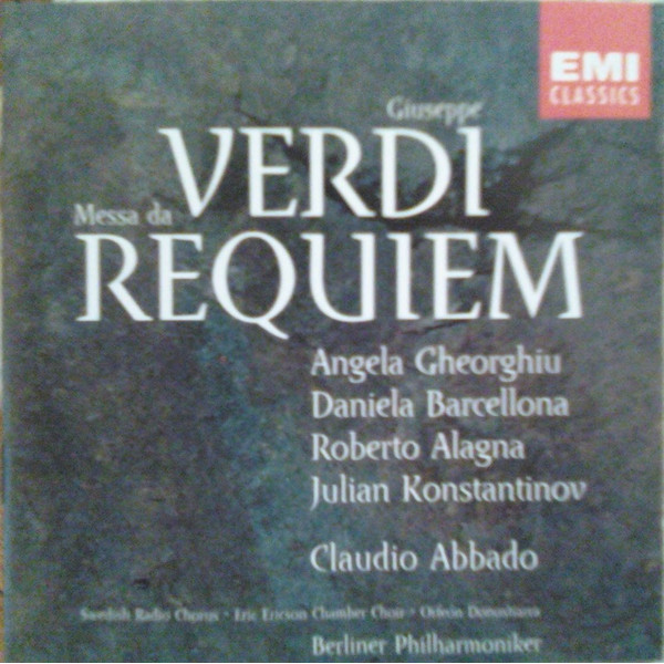CD Angela Gheorghiu, Daniela Barcellona, Roberto Alagna, Julian Giuseppe Verdi
