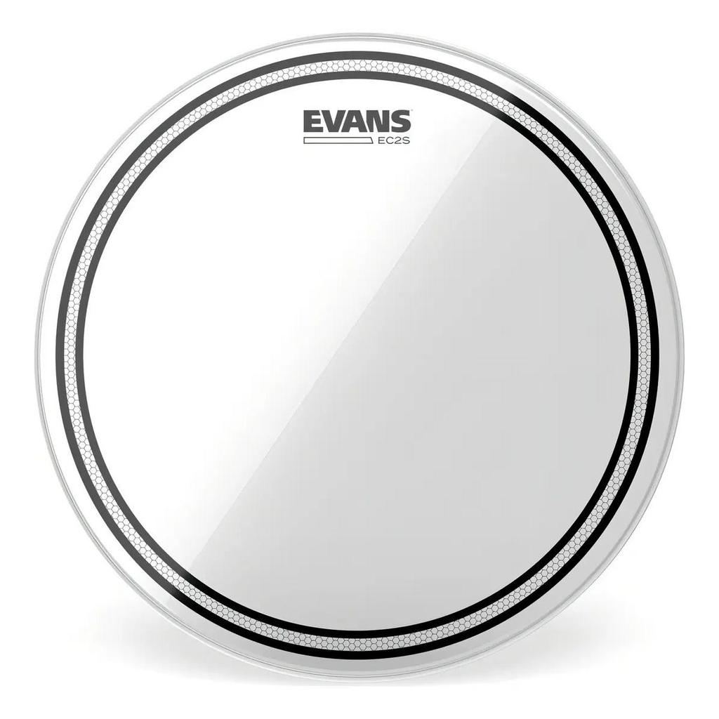 Pele Caixa E Surdo 18' Evans Ec2s Transparente Tt18ec2s