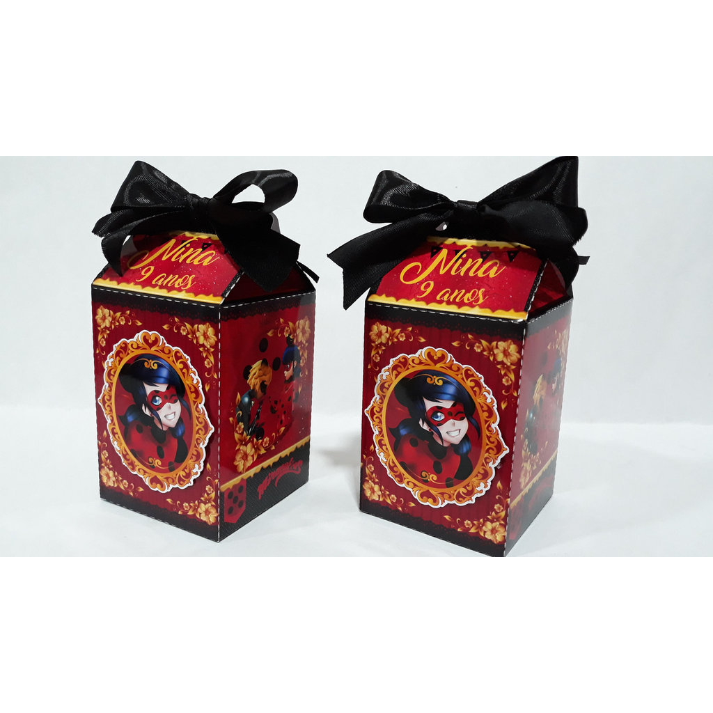 Caixa Milk Personalizada - Lembracinha para festa infantil - Caixa Milk LadyBug
