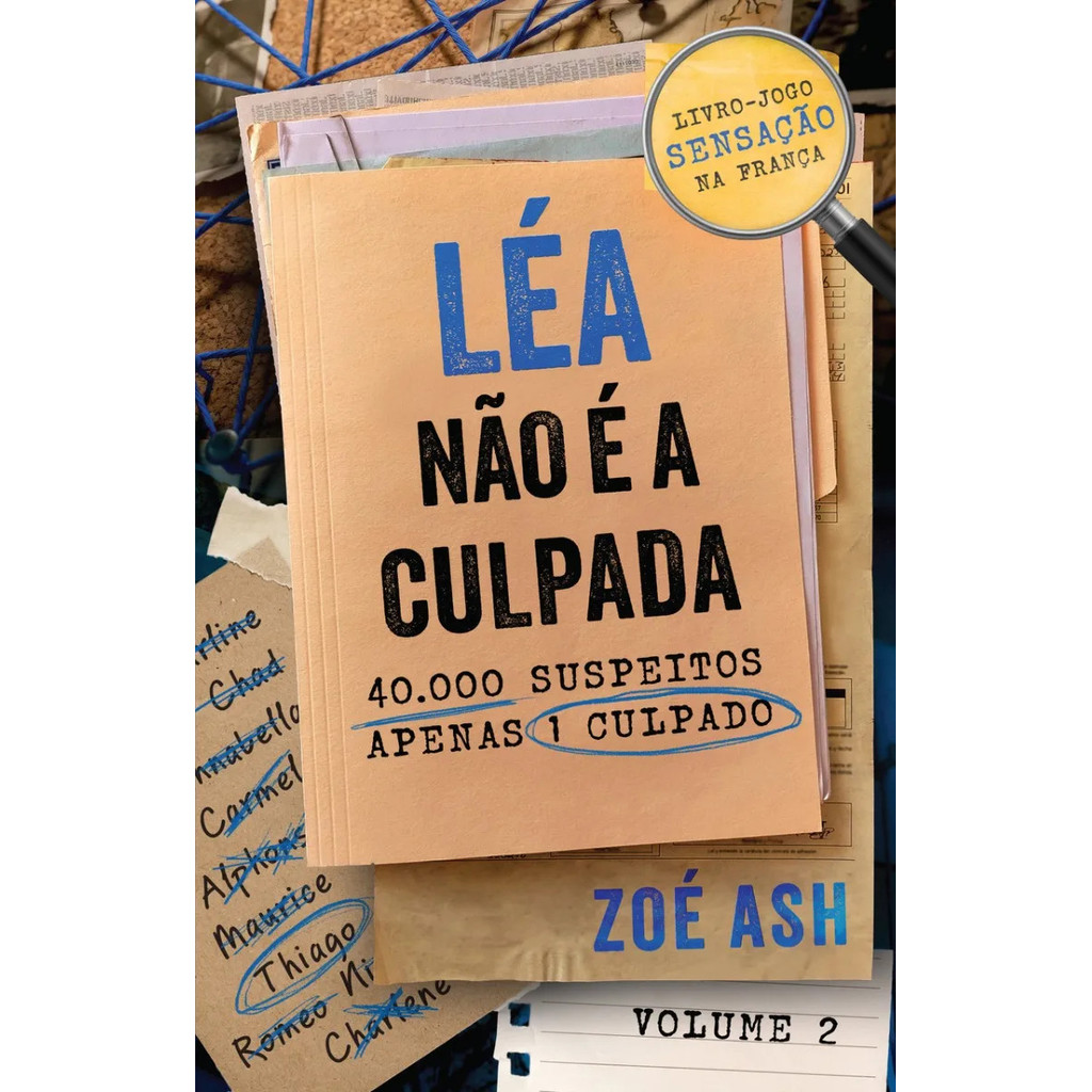 Léa não é a culpada Vol. 2: Livro-jogo com páginas destacáveis por Zoé Ash, Intrínseca