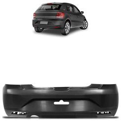 Parachoque Traseiro Gol G7 2017 2018 2019 Preto