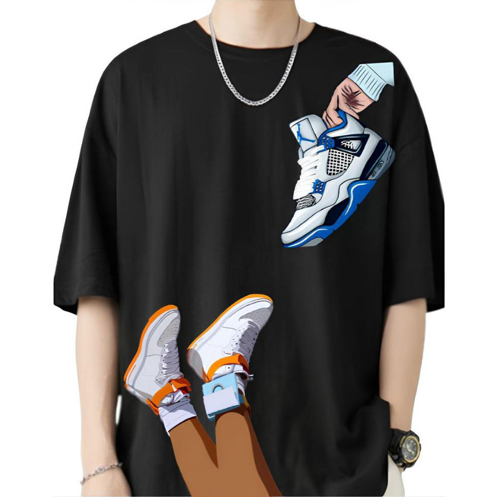 Camiseta Oversized Masculina Camisa Streetwear Malha Macia Academia Estilo Lançamento