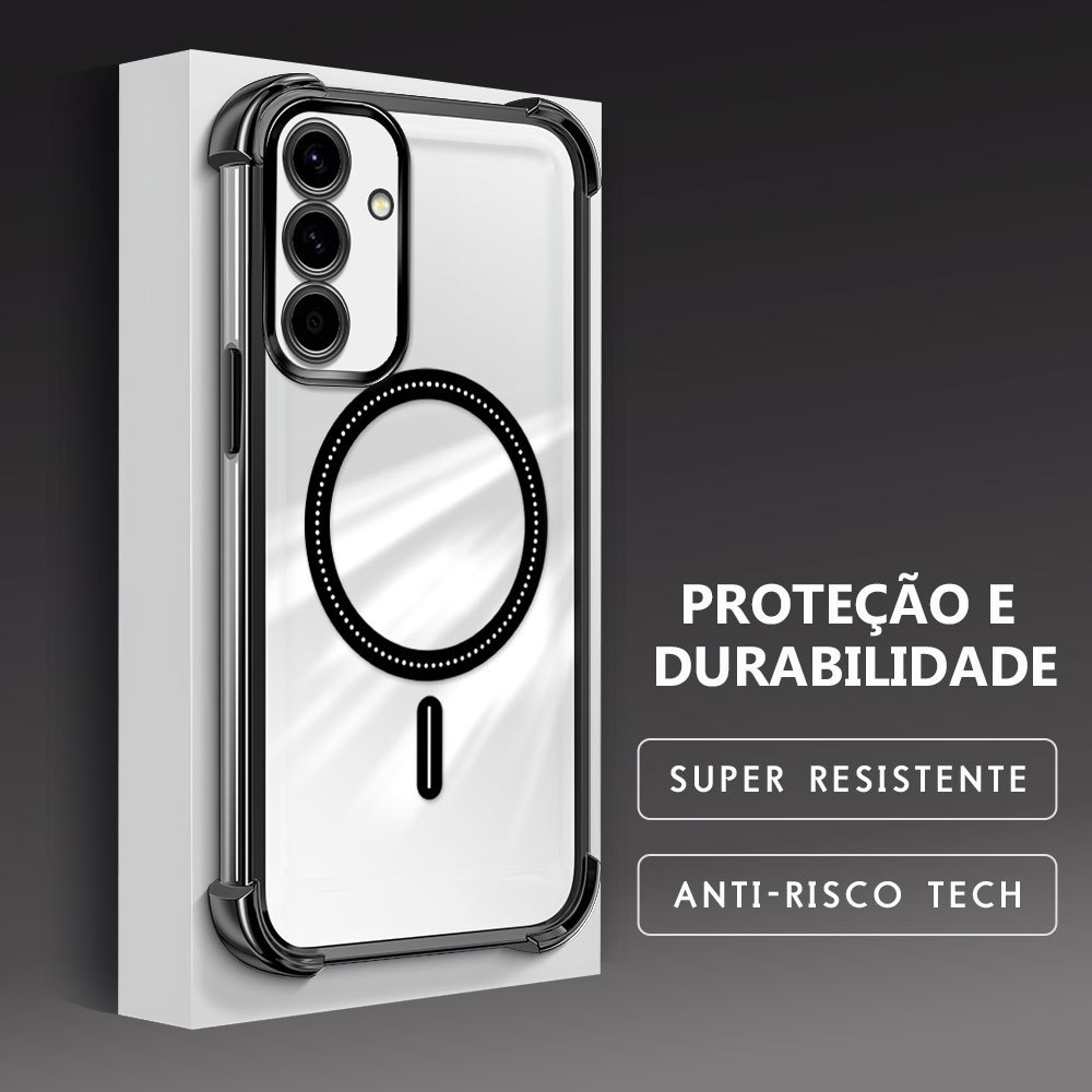 Capinha Anti-Queda Transparente Para Samsung Galaxy A56 A36 5G Capa De Celular Macia Design Minimalista FS0842