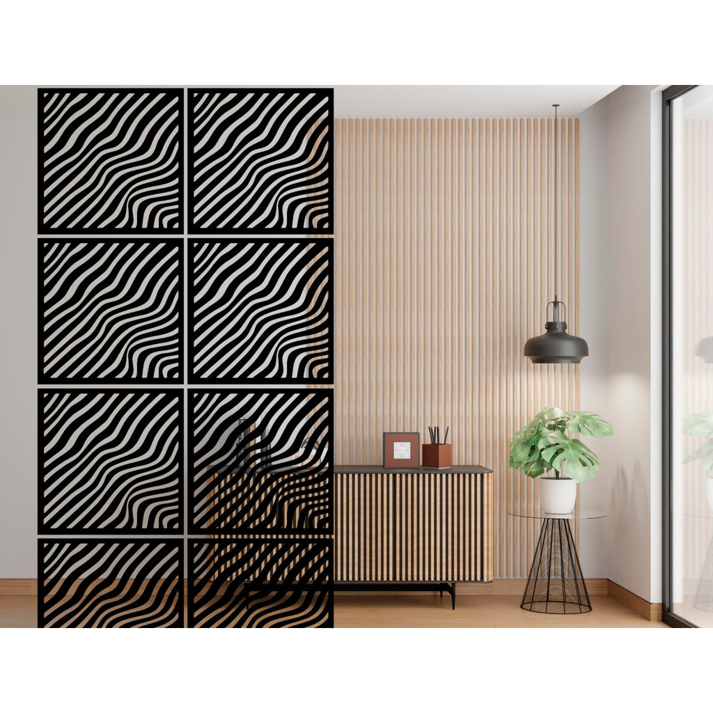 Conjunto de 48 Painéis MDF - Estilo Único e Funcionalidade 40x40cm em Cada Canto Custo Benefício
